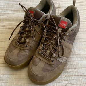the north face men shoes hiking size 10 brown excellent condition barely worn